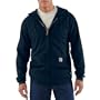 Carhartt FRK296 Flame Resistant Hooded Zip-Front Sweatshirt Dark Navy 4X-Large