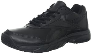 Reebok Women's Work N Cushion Walking Shoe,Black,5 M US