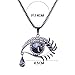 Winter.Z Eye Tears Explosion Models Exaggeration Fashion Retro False Collar Necklace