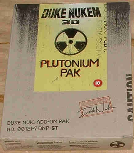 Childrens Toyshop  Video Games : Duke Nukem 3D Plutonium Pak (Add on) (PC)