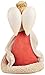 Enesco Heart of Christmas Deluxe Angel with Star Figurine, 9.06-Inch