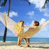 Best Value on a Deluxe Hammock! Deluxe Cotton Rope Hammock by Captain's Line