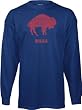 Buffalo Bills -Blue- Classic NFL Throwback Logo Long Sleeve T-Shirt