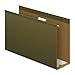 Pendaflexreg; 4quot; Capacity Reinforced Hanging File Folders, Kraft, Legal, Std Green, 25 per Box
