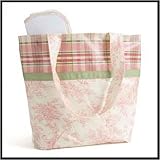 Pink Toile Diaper Bag