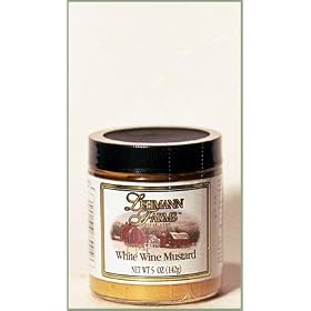 White Wine Mustard / 5 oz Jar/ 6 Jars