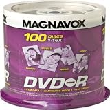 Magnavox 16x Write-Once DVD-R - 25 Disc Spindle DM4M6B25F/17