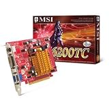 Msi NX6200TC-TD64E - Graphics Adapter - Gf 6200 Tc - Pci Express X16 - 64 Mb Ddr