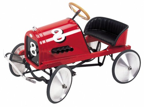 Childrens Toyshop  Toys : Deluxe Metal Red Racer Car