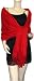 Apparel : Pashmina/Silk Shawl Red