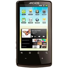 Archos 3.2 Multimedia-Player 8 GB 8,12 cm (3.2 Zoll) Touchscreen Display, Android 2.2 Froyo, WiFi, Flash Support, 360� Lagesensor, USB 2.0)
