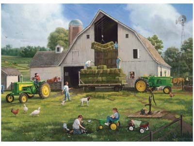 John Deere Haying Days 1000 Piece Puzzle