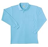 SOWA(ソーワ) 長袖ポロシャツ スカイブル- 3Lサイズ 0090