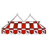 Other Brands Arizona Cardinals 40W-in. Stained Glass Pool Table Light