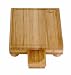 Island Bamboo GS15 Solana Cutting Board with Gravy Server, 15-Inch by 12-Inch