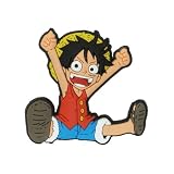 アニメ『ワンピース』サンダルバッチ【ルフィー】/全9種類!!☆ONE PIECEサンダルアクセ通販☆