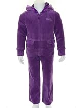 Flapdoodles Sequin Angel Velour Jacket and Pant
