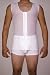 Mens Post Surgical Power Compression Vest and Chest Binder