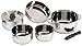 Stansport Premium Quality Stainless Steel 7 piece Deluxe Family Cookset  : image
