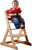 OBaby Megan Wooden Highchair (Natural)