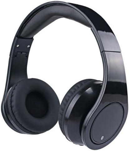 FORESTORE Bluetooth Wireless Headphone With Foldable Pivoting / Build in Micphone Headset For Cell Phone/ PC Game /Skype /Protable BT speaker- Black