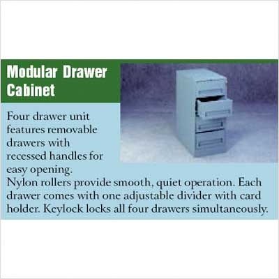 Tennsco MD-1524 Modular Drawer Color: Sand
