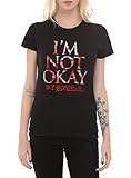 My Chemical Romance I'm Not Okay Girls T-Shirt Size : Small