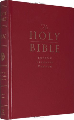 ESV Pew and Worship Bible, Large Print (Dark Red)