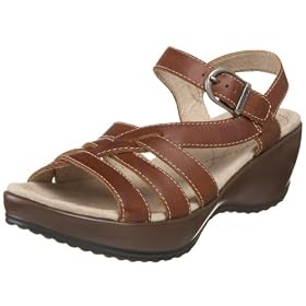 Eastland Ladies Sandal With Care Ankle-Strap Sandal by Eastland