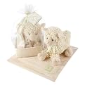 Baby Aspen Love Ewe Plush Lamb and Lovie Gift Set- 6-12 months