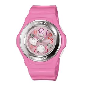 Casio Women's Baby-G Gem Dial Analog Sport Watch #BGA101-4B