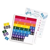 Learning Resources Rainbow Fraction Plastic Tiles With Tray