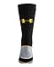 Under Armour Men's Hitch Heavy II Crew Boot Socks, Black/Cabana Orange, Medium