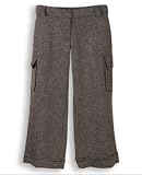 Black & White Herringbone Gauchos