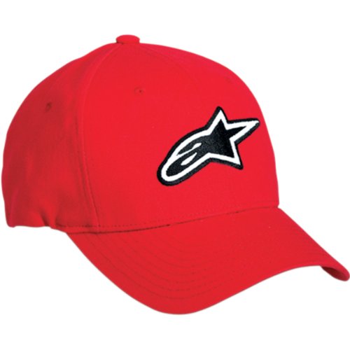 Alpinestars Astar Youth Boys Flexfit Sportswear Hat/Cap – Red / Large/X-Large