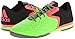 adidas Performance Men's X 15.2 CT Soccer Shoe, Core Black/Flash Red S15/Solar Green, 8 M US
