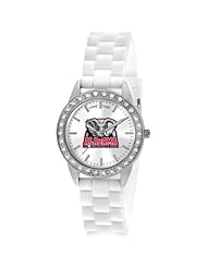 Game Time Womens COL-FRO-ALA2 Frost College Series University of Alabama "A" Logo Collegiate 3-Hand Analog Watch