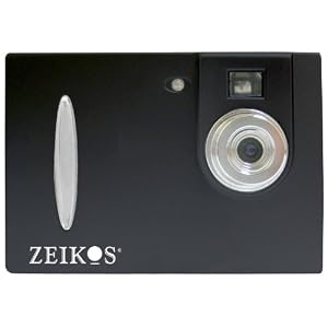 Zeikos ZE-DC26-BK 3-in-1 Digital Camera (Black) by Zeikos