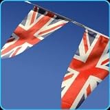 Union Jack Bunting - 25 Feet ~ perfect for Diamond Jubilee and London 2012 Olympic Parties