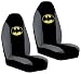 Search : 2pc Batman Black and Grey Bucket Seat Covers with Yellow Logo