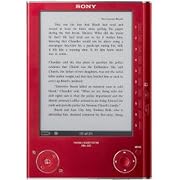 Sony Reader Digital Book PRS-505/RC - Sony Reader Software 6" E Ink - sangria red