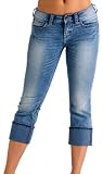 Silver Jeans Juniors' Suki Denim Capri