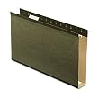 Hanging Folders, 2" Capacity, Legal, Standard Green