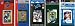NFL  Detroit Lions 5 Different Licensed Trading Card Team Sets