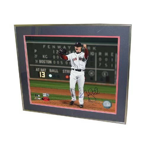 Jon Lester Framed Autographed/Hand Signed Boston Red Sox 16x20 Photo (No Hitter)