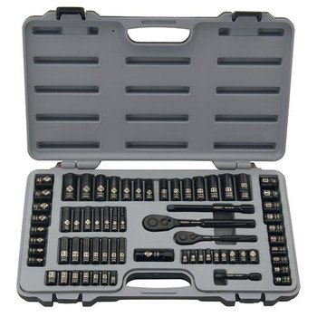 Stanley 92-824 Black Chrome and Laser Etched 69-Piece Socket Set