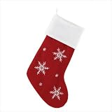 Snowflake Pattern Stocking