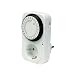 Vivanco T24 - Temporizador mec�nico 24 h con enchufe, color blanco