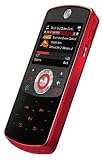 Motorola MOTOROKR EM30 Unlocked Phone with 2 MP Camera, MP3 Player, and MicroSD Slot--International Version with Warranty (Black with Red Trim)