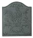 Minuteman Aetna Fireback - Black Powdercoat - Heavy Duty Cast Iron